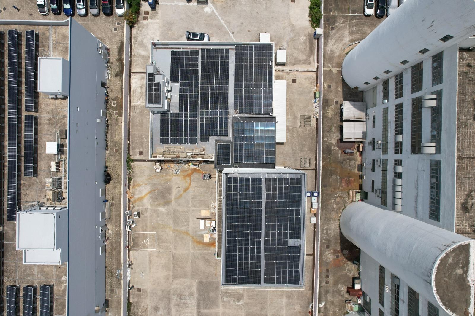 元朗宏樂街 25 號 工業大廈 313 號 S4 座太陽能工程實景